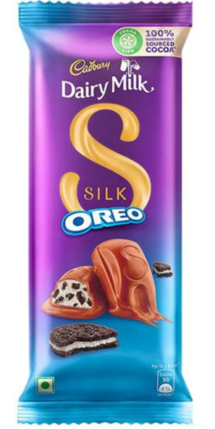 Cadbury Chocolate Dairy Milk Silk Oreo 